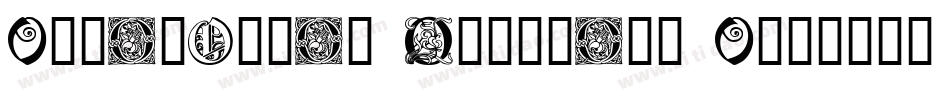 Ornamental Initials O字体转换